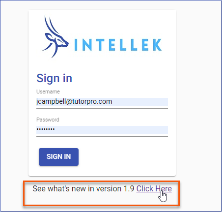 login whats new