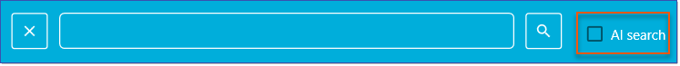 Quick Search Bar with AI Searching