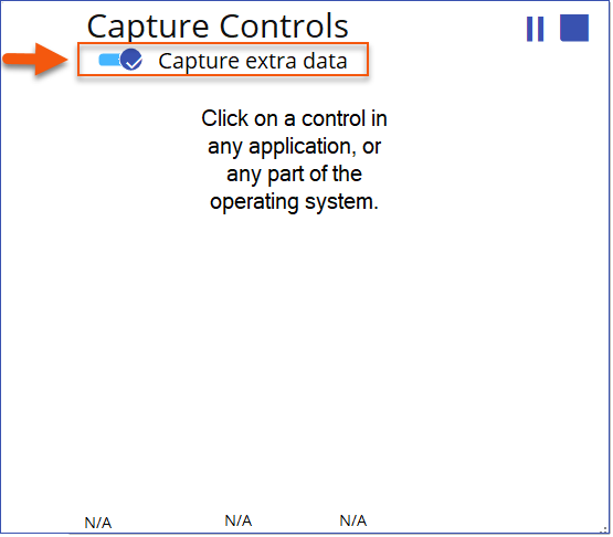 Capture Control switch 