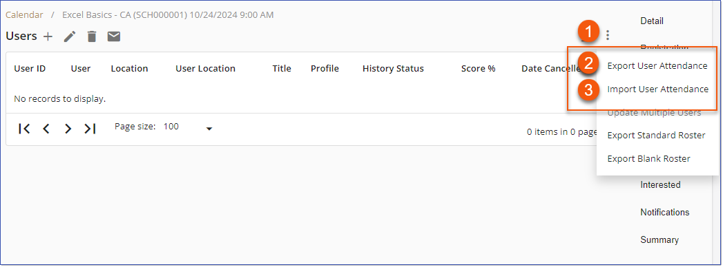 Bulk Import User Event History