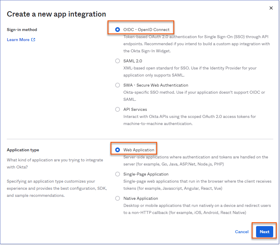 create-new-app-integration