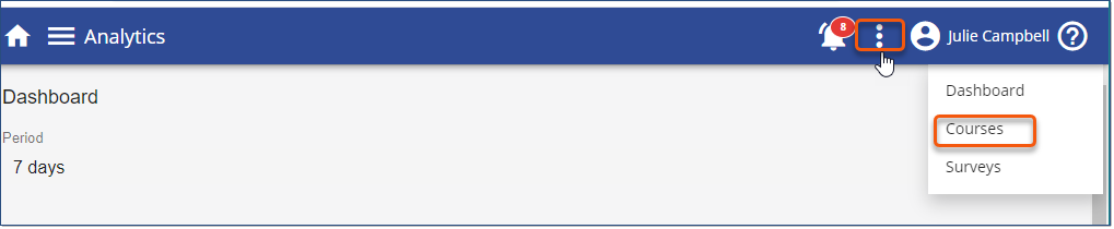 analytics courses 3 dot