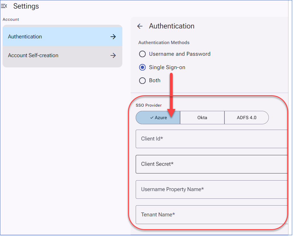 LMSv4 Single Sign On options