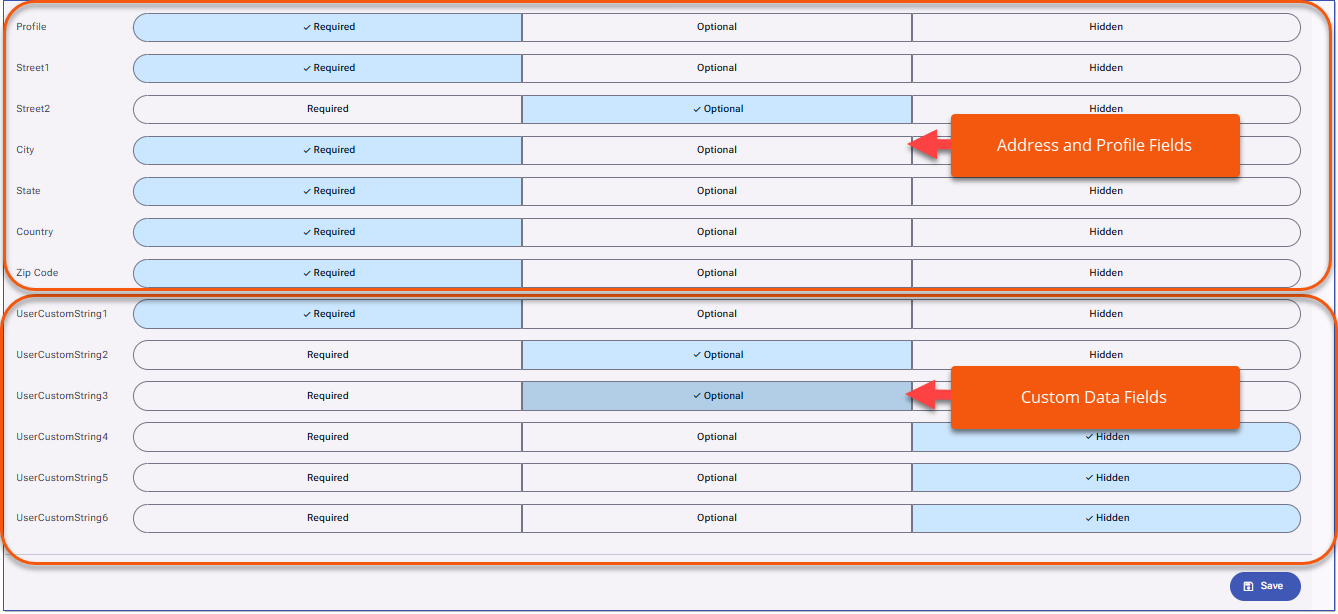 LMSv4 CustomeLearnerFieldsSelfAccount