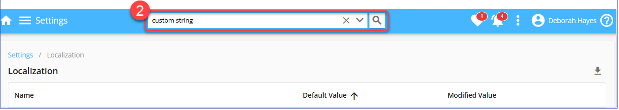 Localization_Search