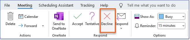 Outlook Decline