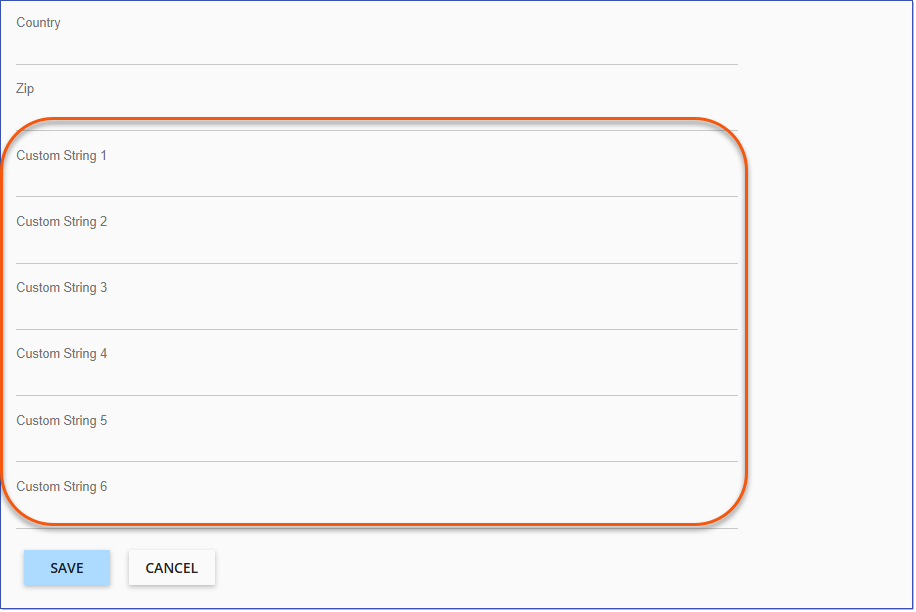UserDataCustomFeilds