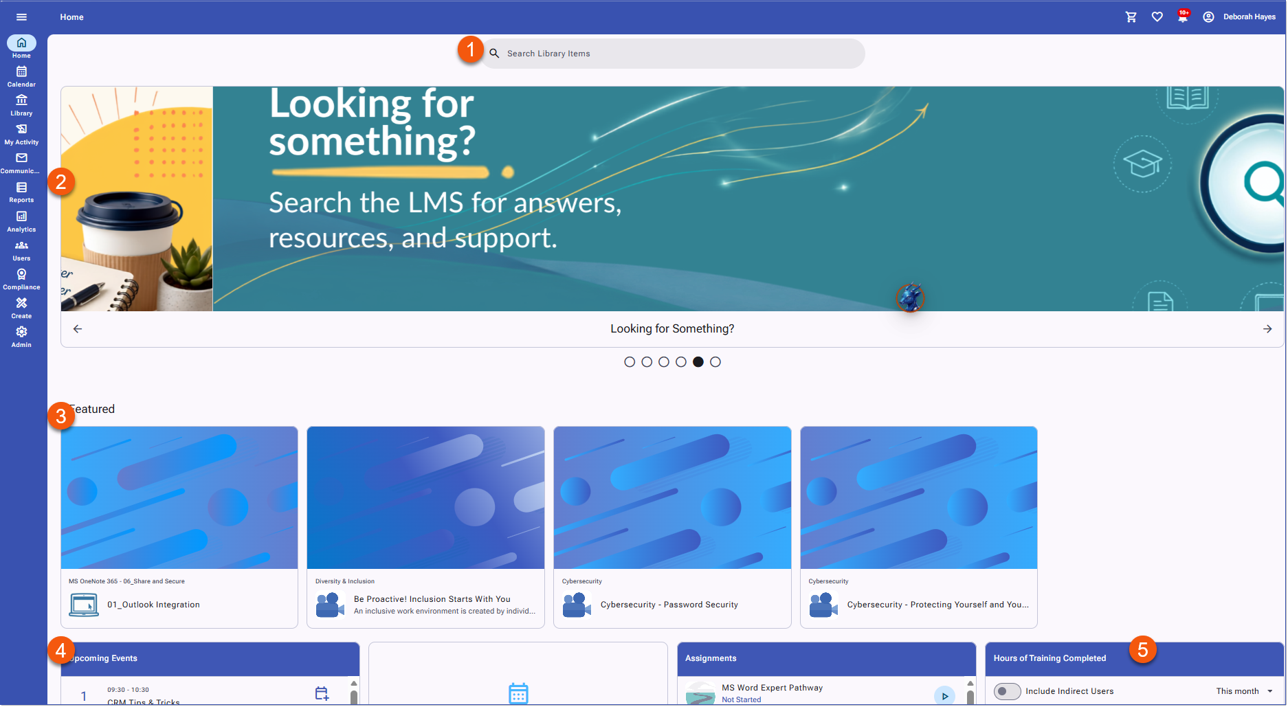 Default Home Dashboard - Click to Zoom